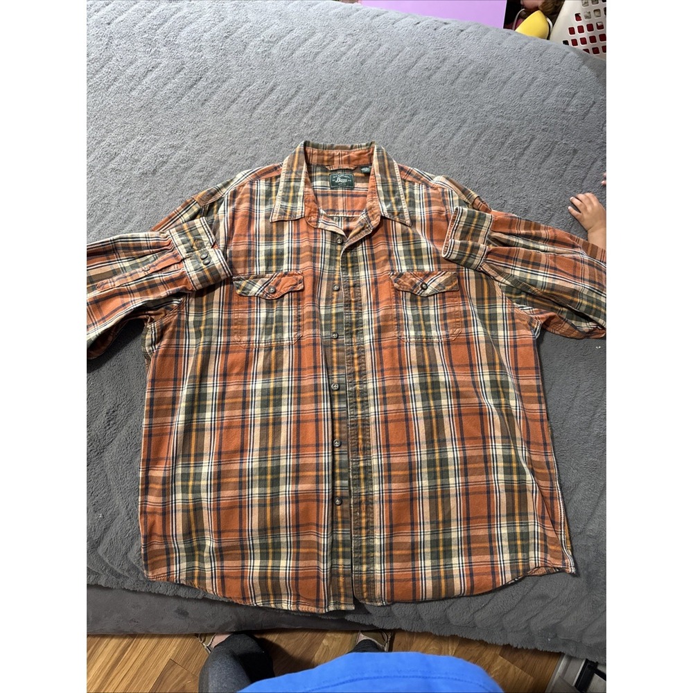 Bass Flannel Long Sleeve Shirt